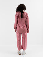 Elena Dawson 1X Button Shirt in ED Pink - ELENA DAWSON at Worthwhile - shop TOP