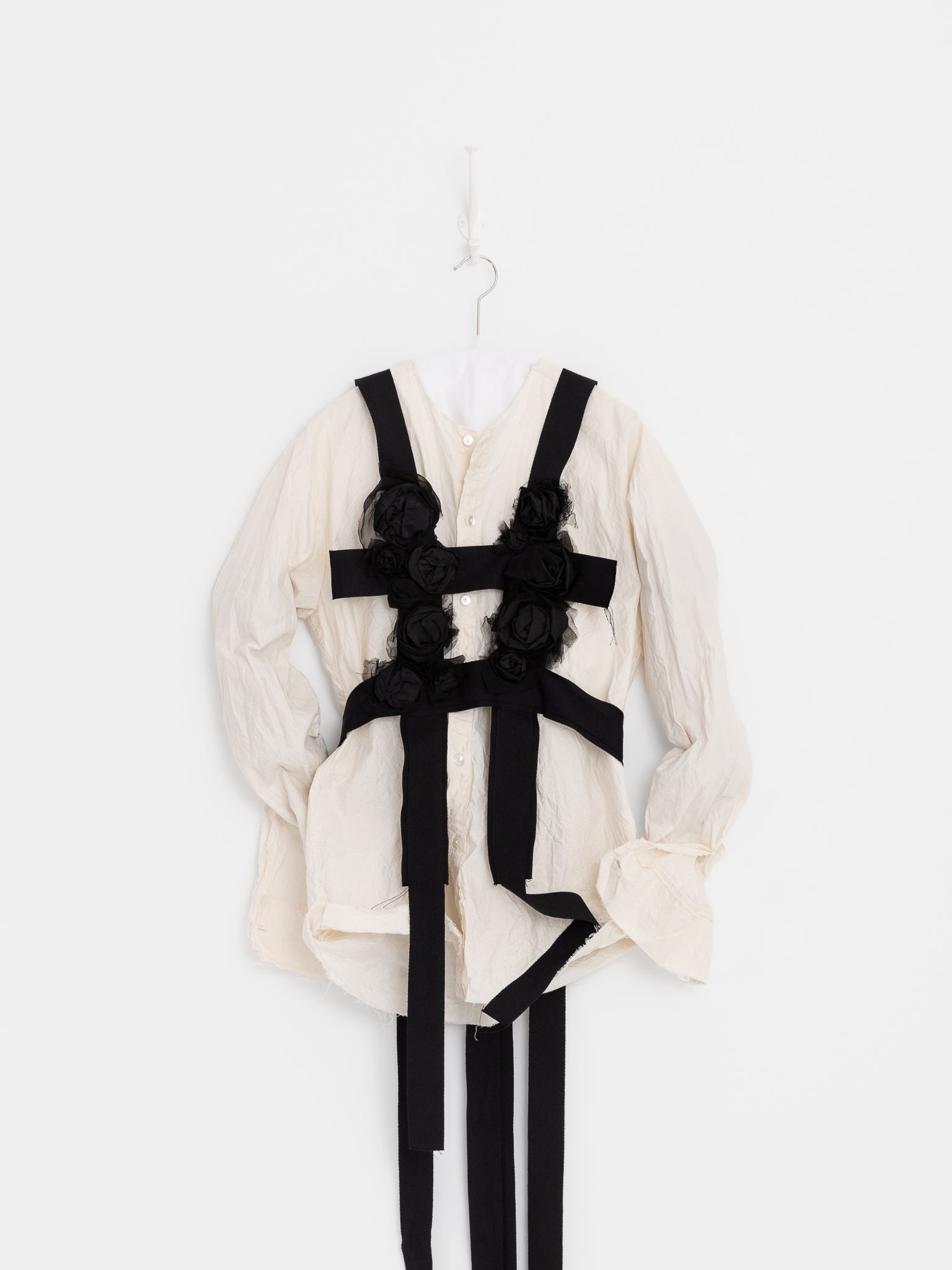 Elena Dawson Harness with Flowers in Black - ELENA DAWSON at Worthwhile - shop JACKET