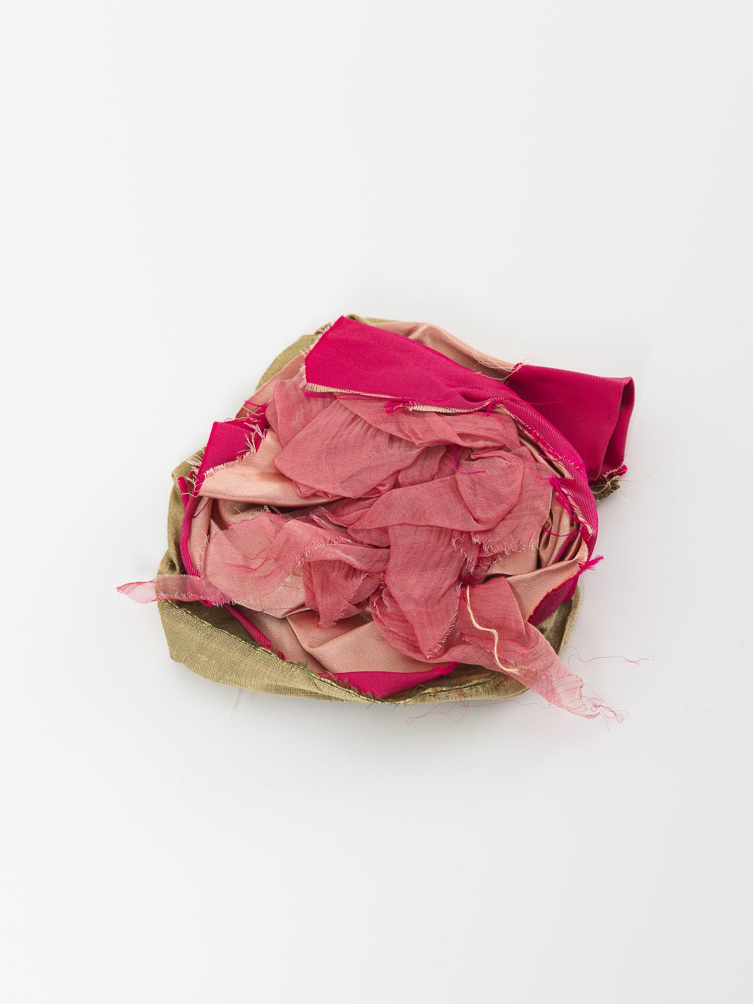 Elena Dawson Rose Brooch in Watermelon Mix 1 - ELENA DAWSON at Worthwhile