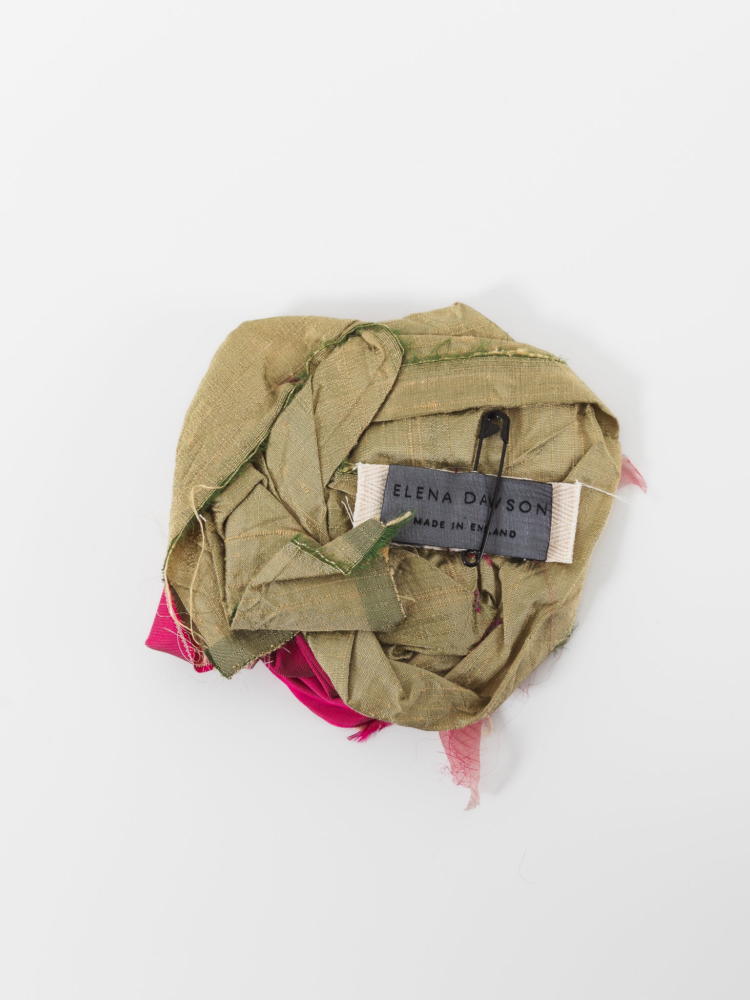 Elena Dawson Rose Brooch in Watermelon Mix 1 - ELENA DAWSON at Worthwhile - shop NECKLACES