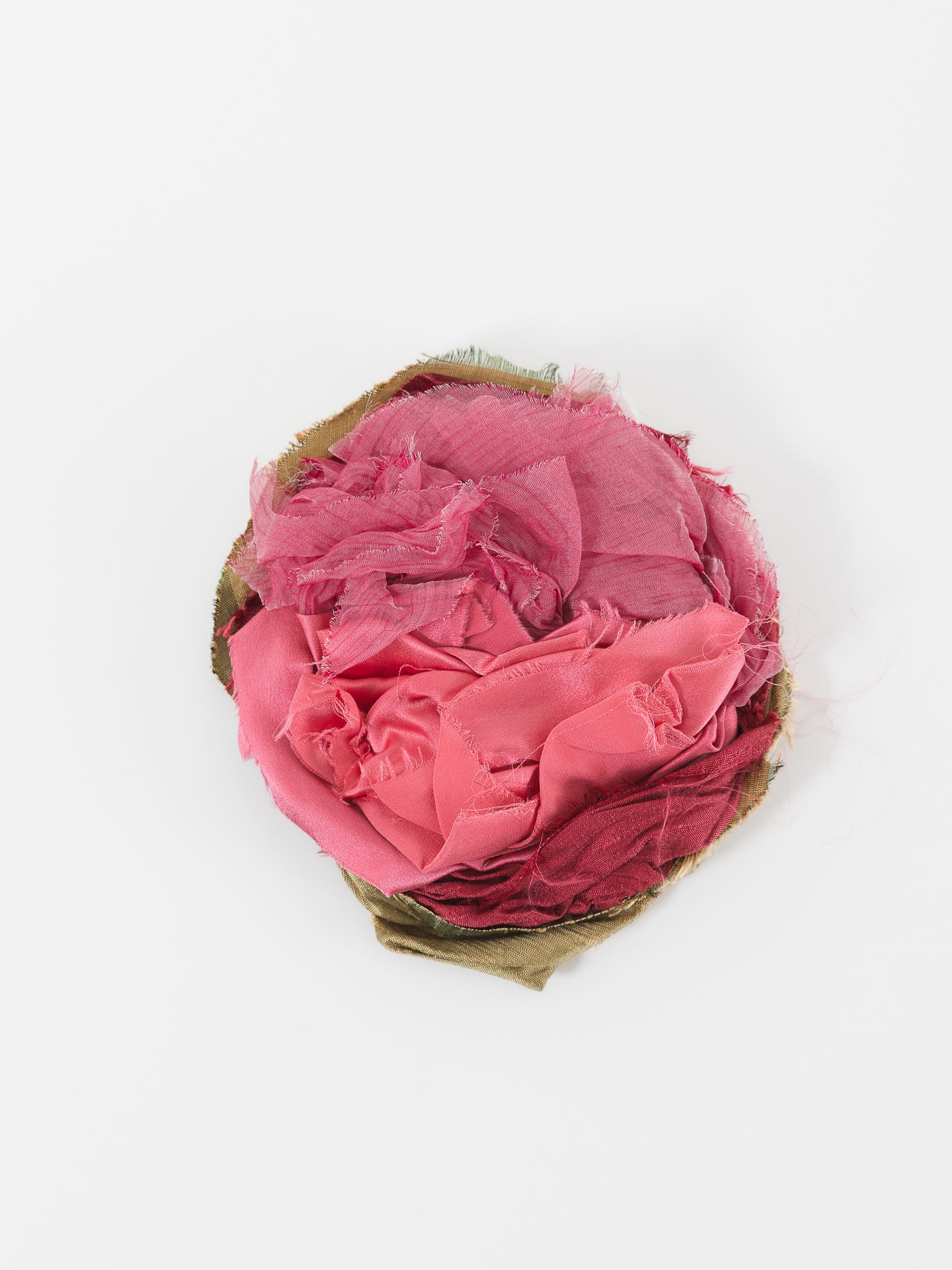 Elena Dawson Rose Brooch in Flamingo - ELENA DAWSON at Worthwhile