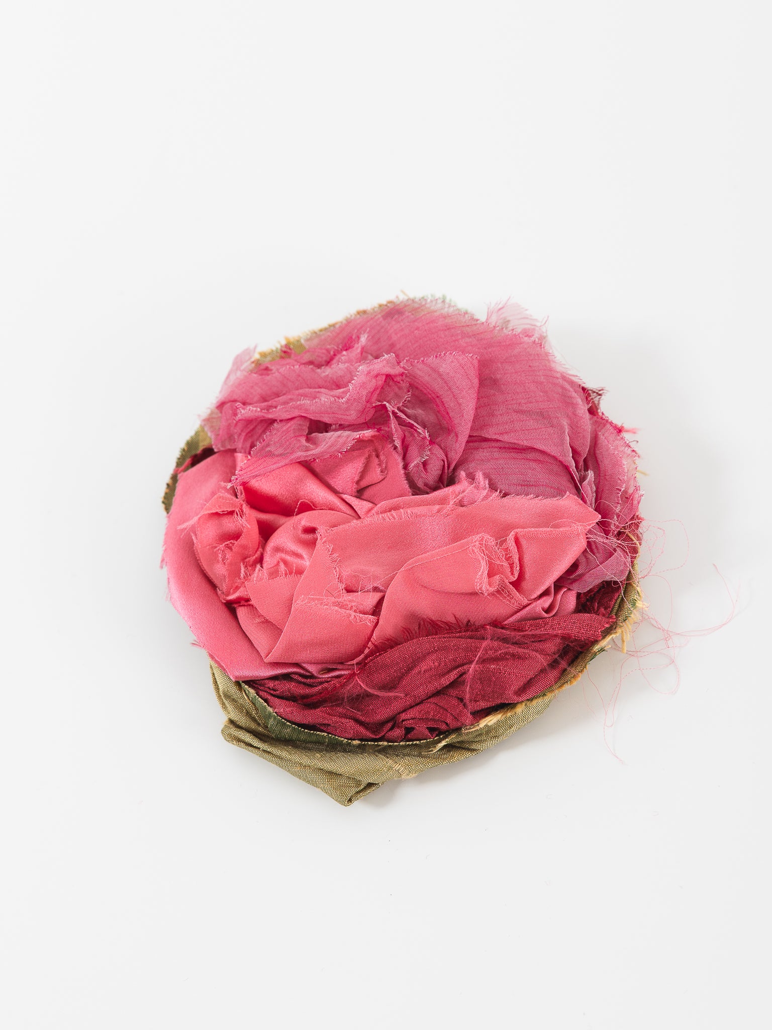 Elena Dawson Rose Brooch in Flamingo - ELENA DAWSON at Worthwhile