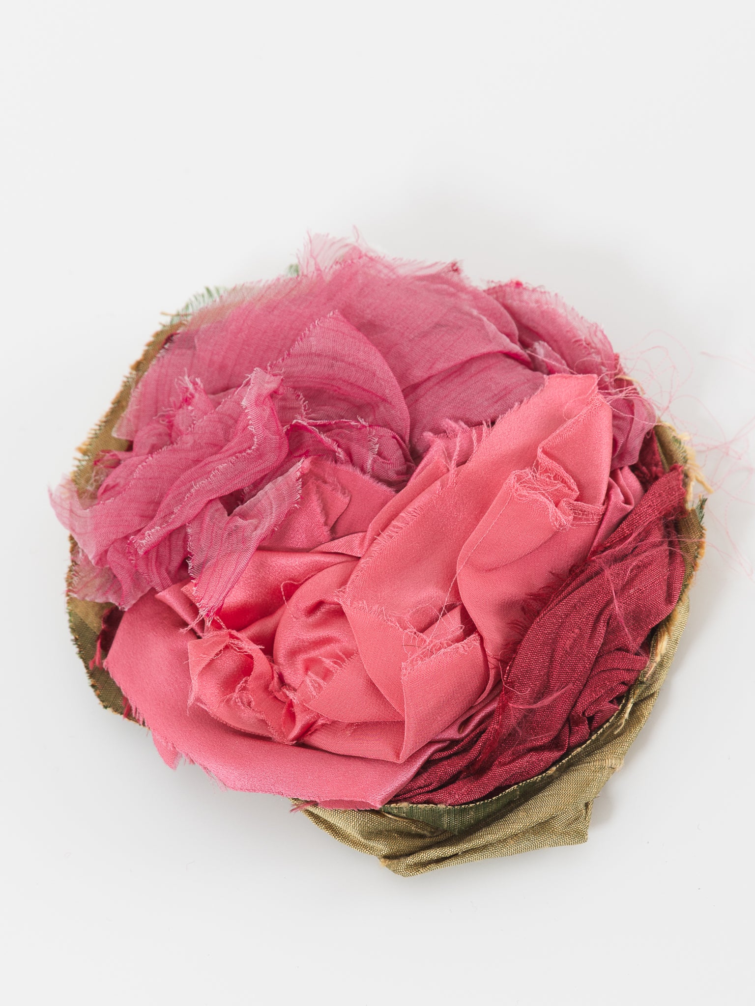 Elena Dawson Rose Brooch in Flamingo - ELENA DAWSON at Worthwhile - shop NECKLACES