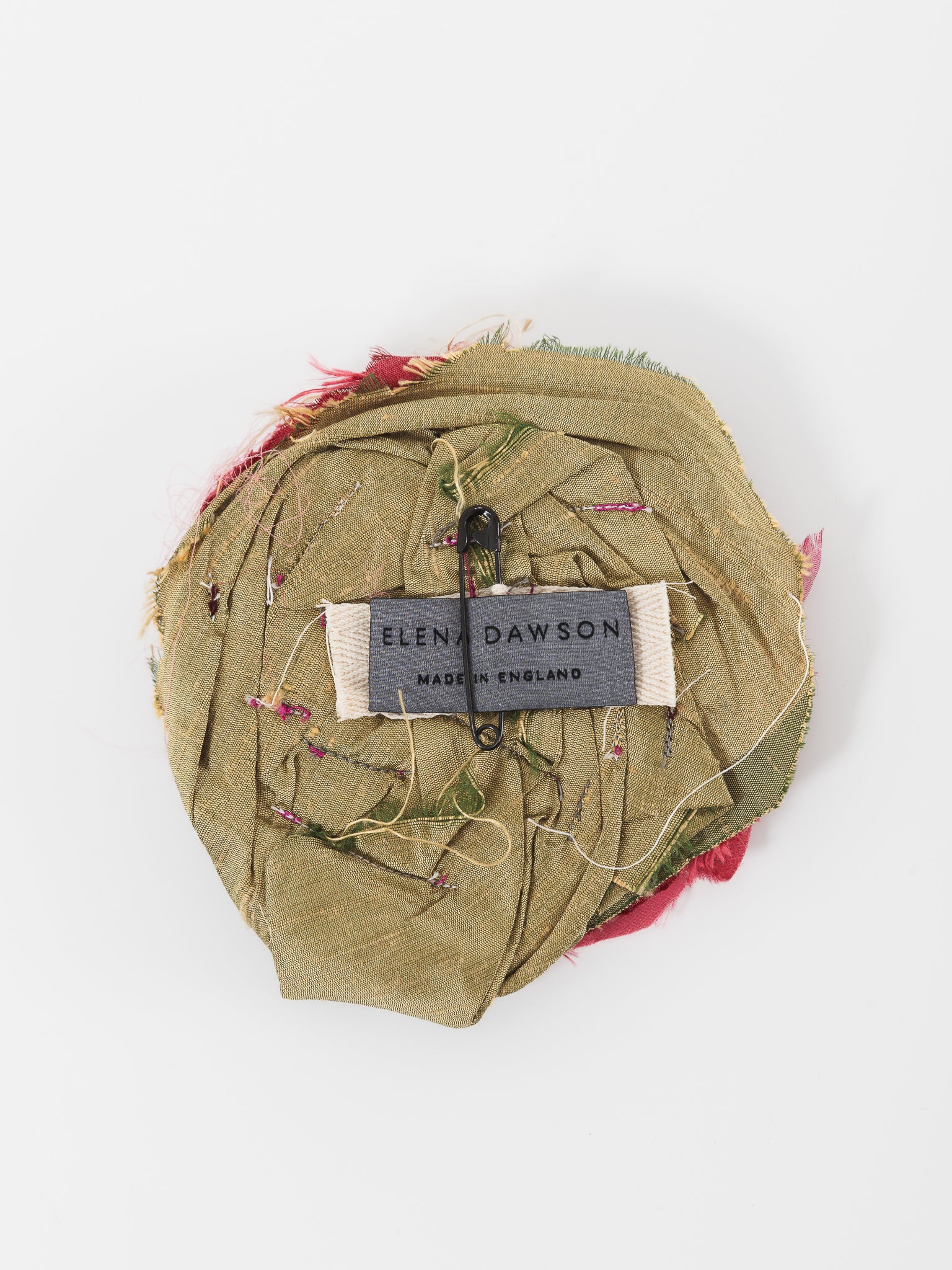 Elena Dawson Rose Brooch in Flamingo - ELENA DAWSON at Worthwhile - shop NECKLACES