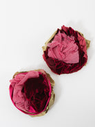 Elena Dawson Rose Brooch in Scarlet Mix 2 - ELENA DAWSON at Worthwhile