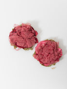 Elena Dawson Rose Brooch in Watermelon Mix 2 - ELENA DAWSON at Worthwhile
