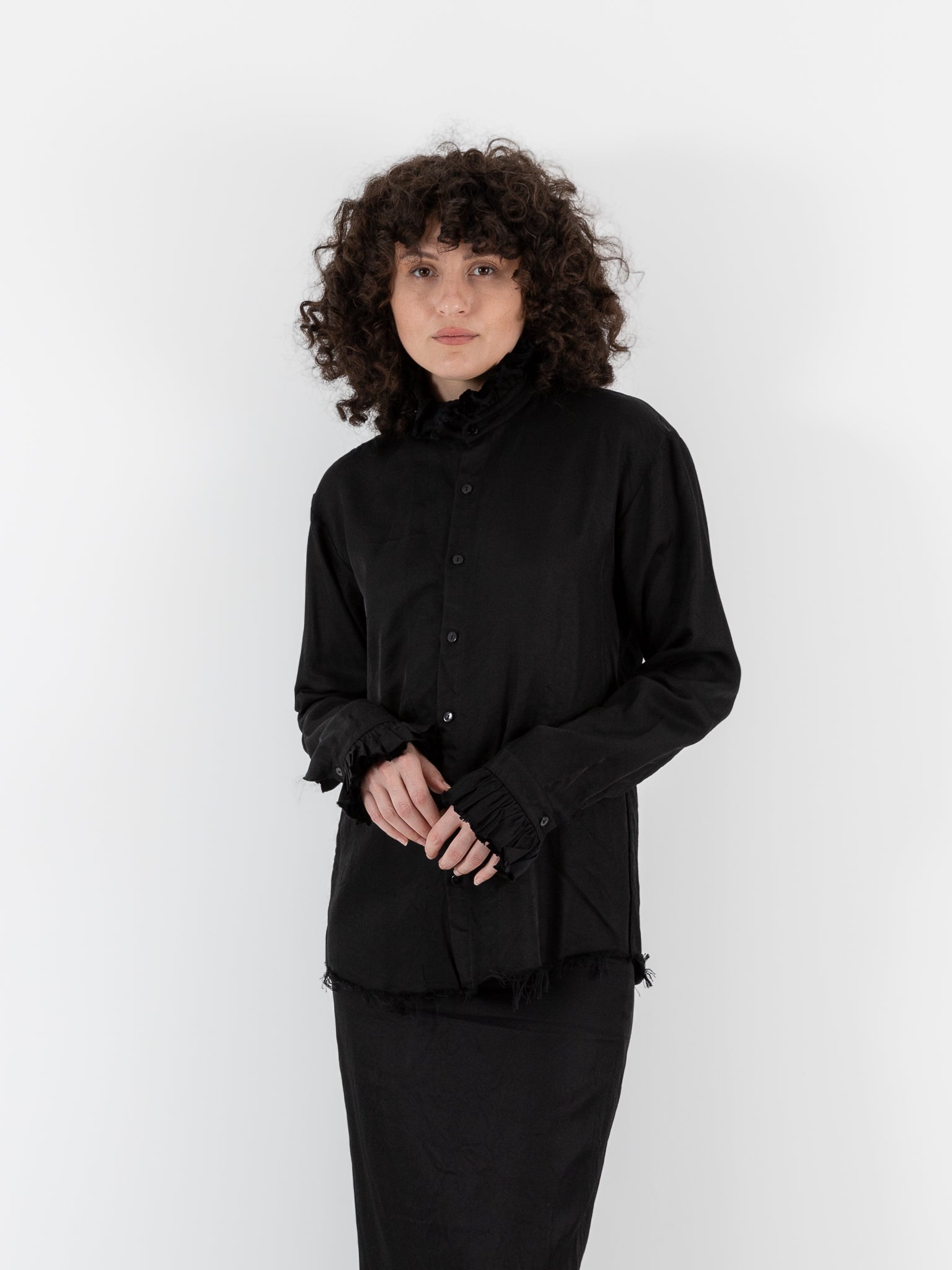 Elena Dawson Monet Shirt, Black at Worthwhile