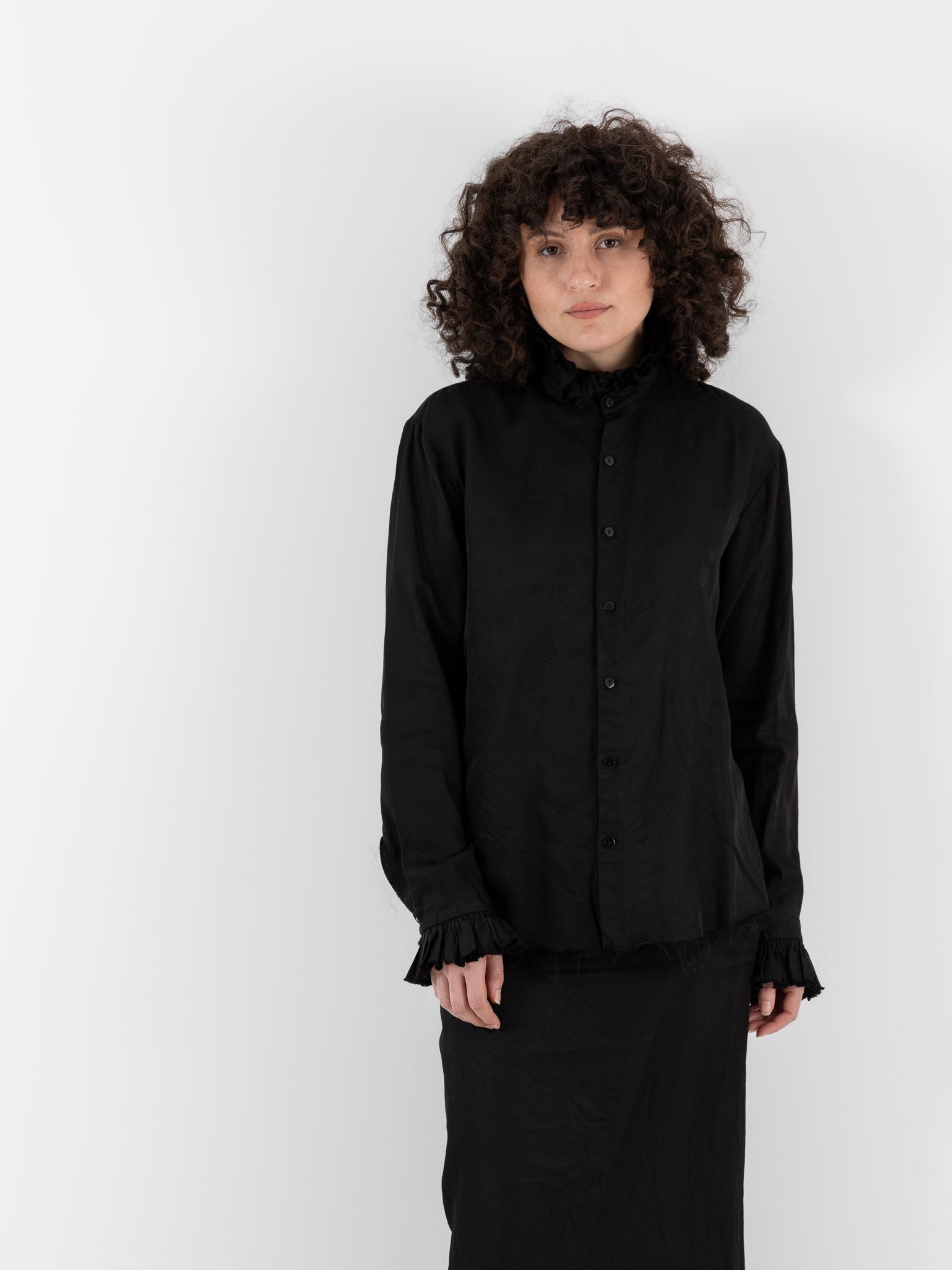 Elena Dawson Monet Shirt, Black at Worthwhile