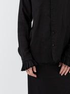 Elena Dawson Monet Shirt, Black - ELENA DAWSON at Worthwhile