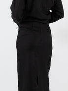 Elena Dawson Slim Skirt, Black - ELENA DAWSON at Worthwhile