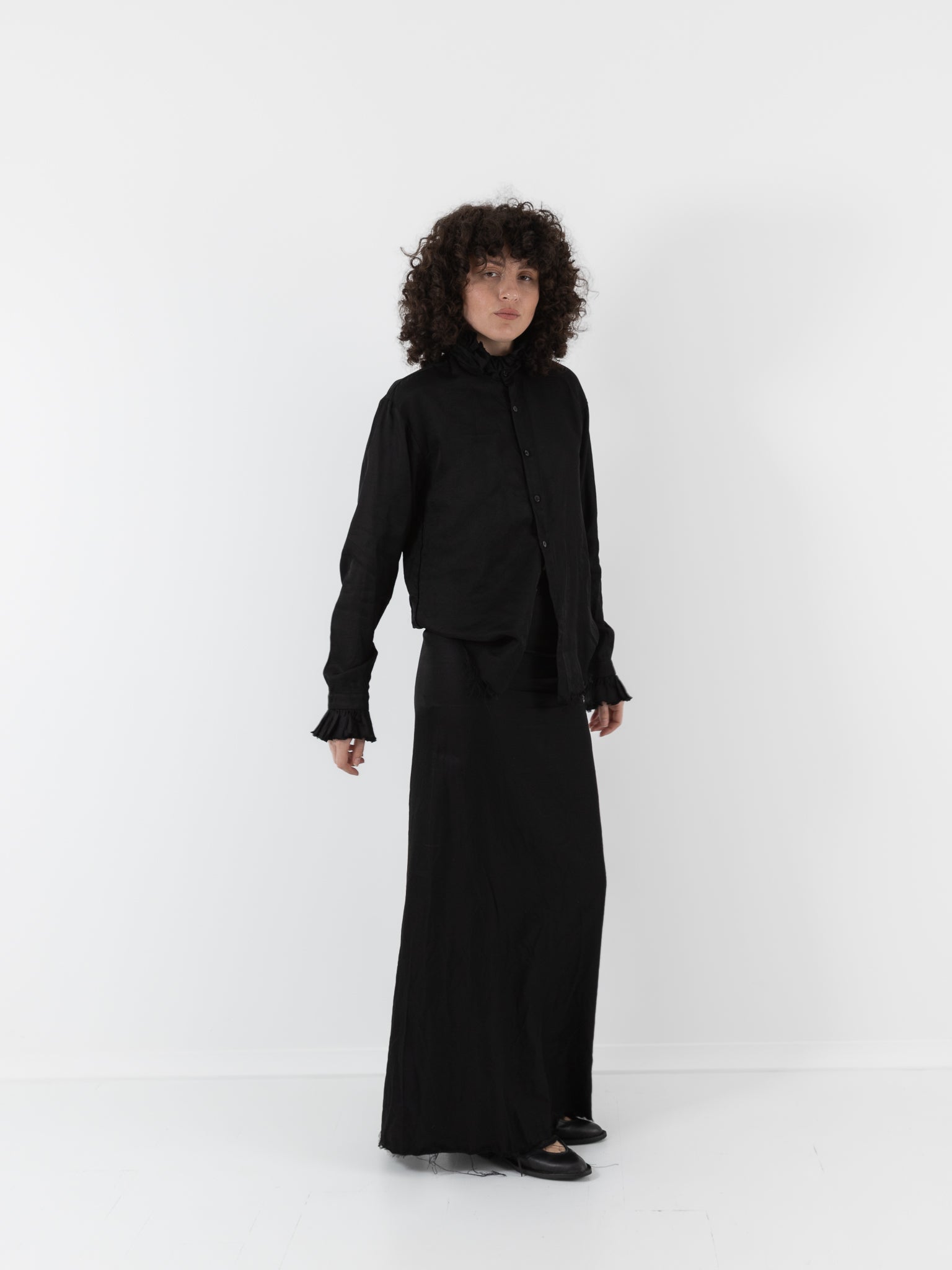 Elena Dawson Slim Skirt, Black - ELENA DAWSON at Worthwhile