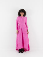 Elena Dawson Viola Dress, Rhubarb - ELENA DAWSON at Worthwhile
