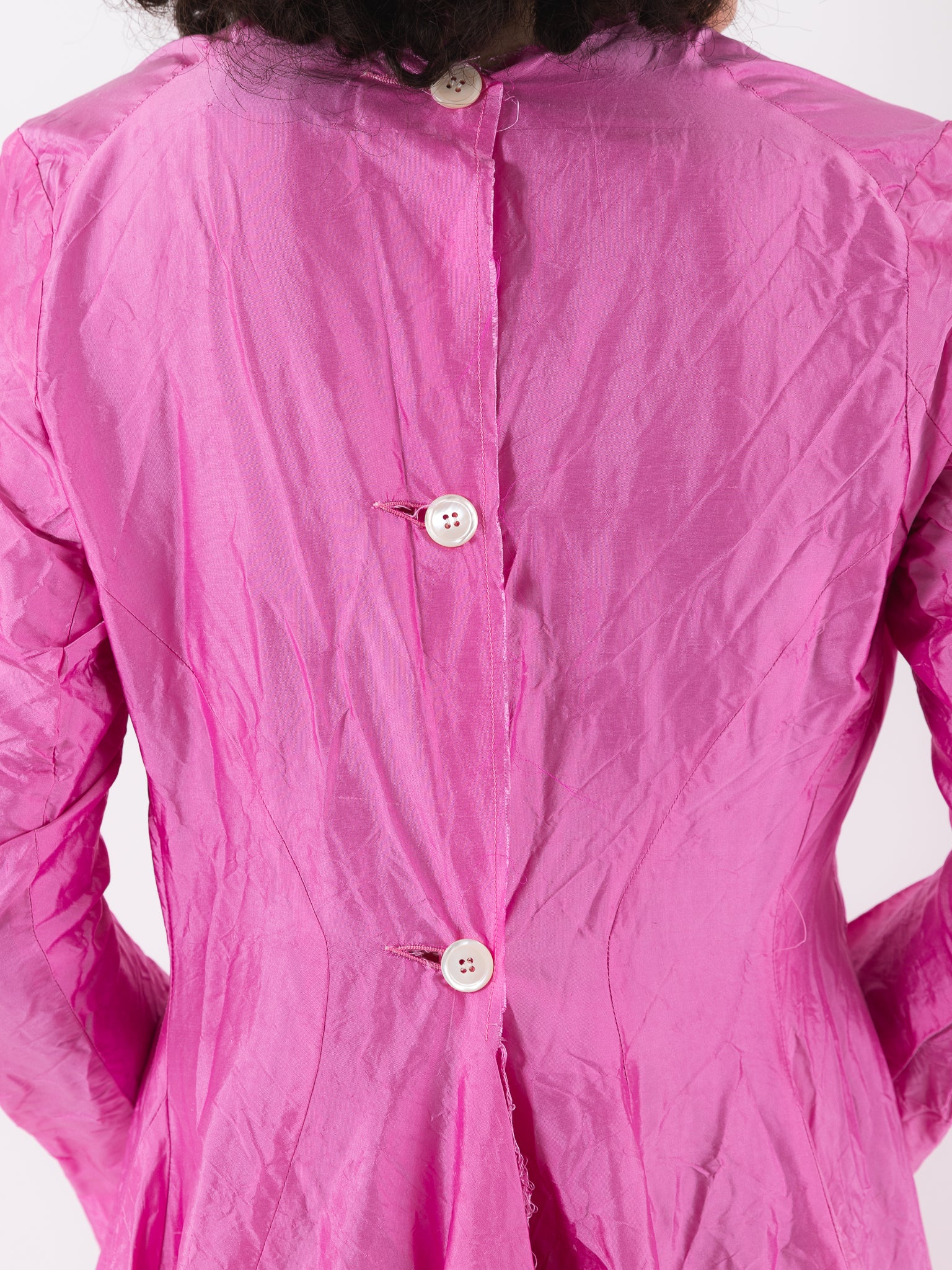 Elena Dawson Viola Dress, Rhubarb - ELENA DAWSON at Worthwhile