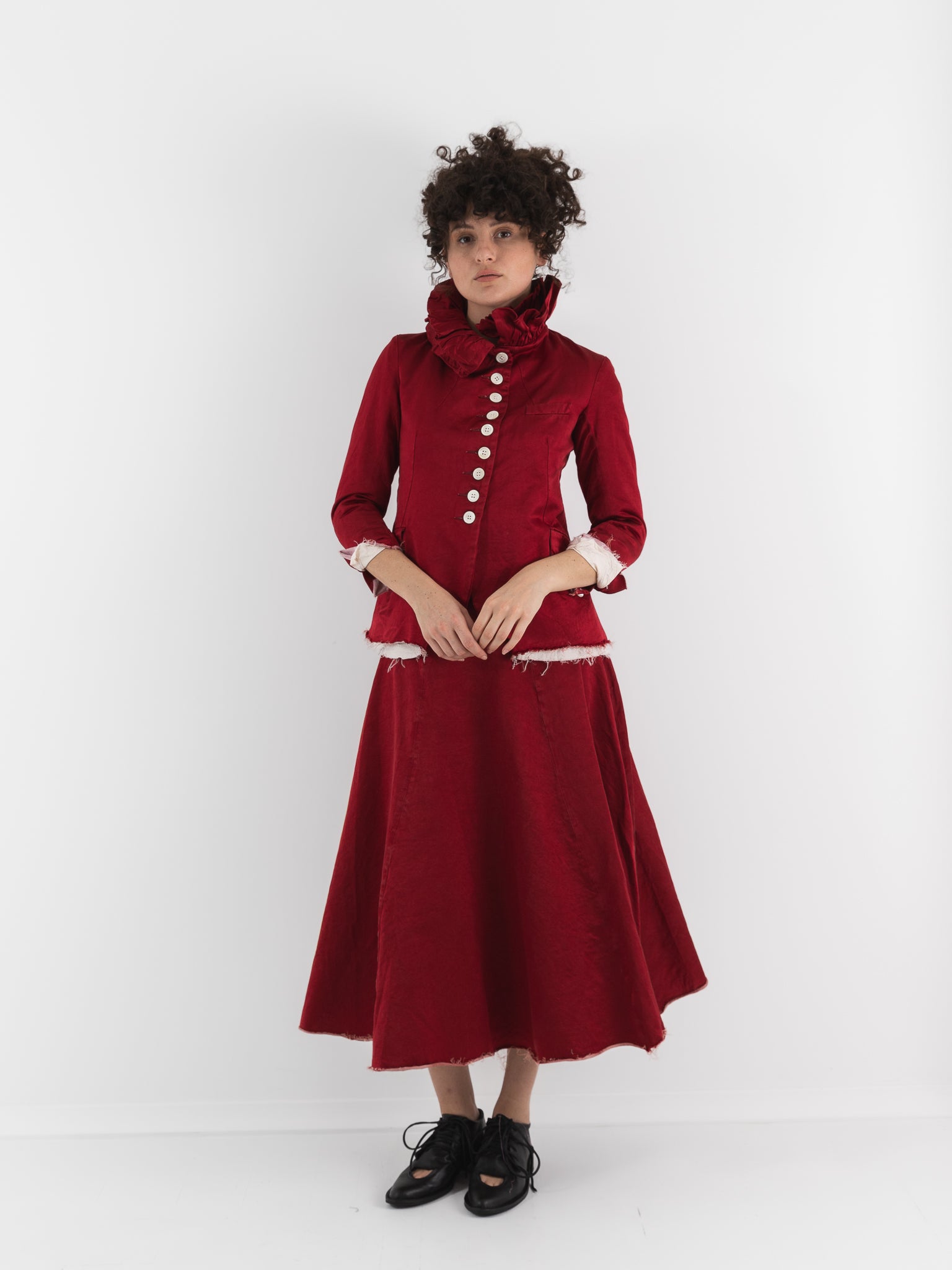 Elena Dawson 9X Monet Jacket, Scarlet - ELENA DAWSON at Worthwhile - shop JACKET