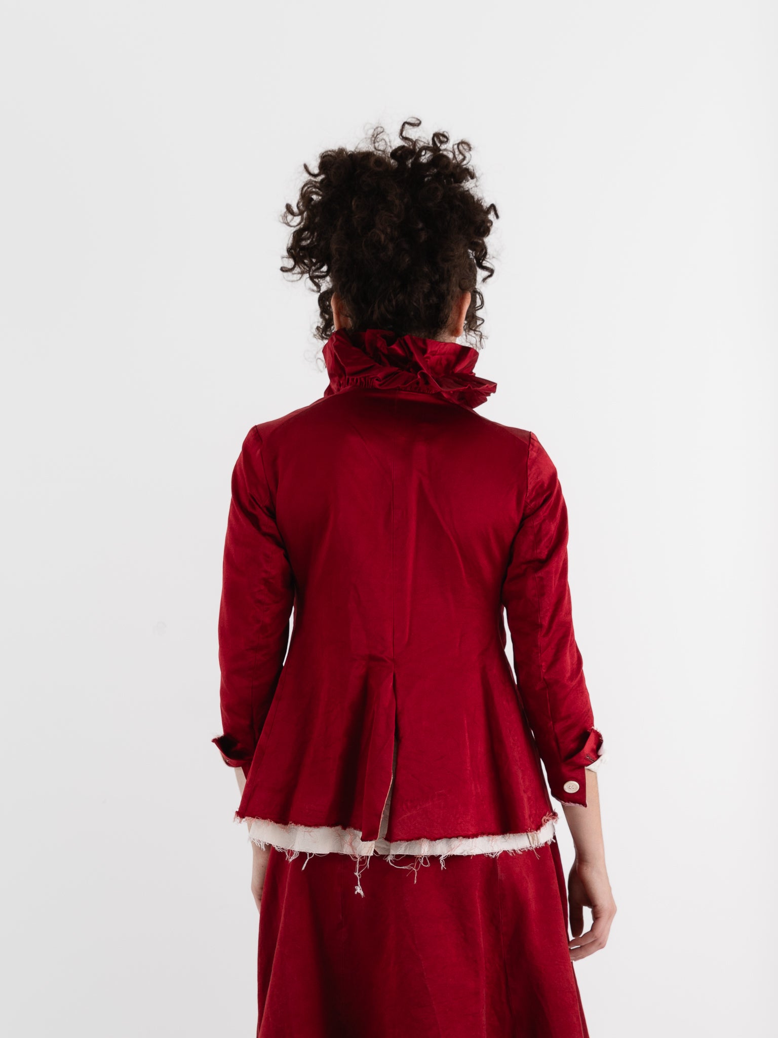 Elena Dawson 9X Monet Jacket, Scarlet - ELENA DAWSON at Worthwhile