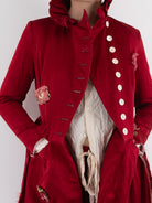 Elena Dawson 9X Monet Coat, Scarlet - ELENA DAWSON at Worthwhile