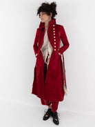 Elena Dawson 9X Monet Coat, Scarlet - ELENA DAWSON at Worthwhile