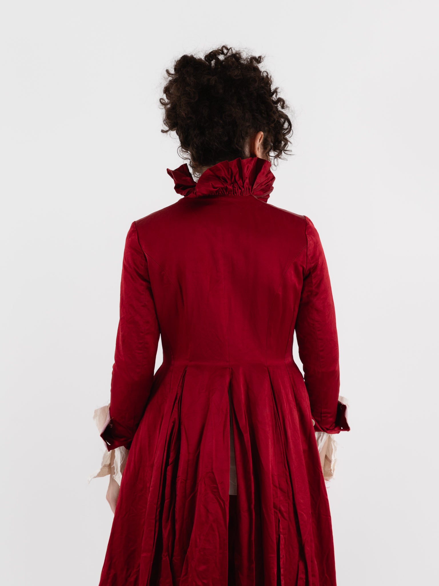 Elena Dawson 9X Monet Coat, Scarlet - ELENA DAWSON at Worthwhile
