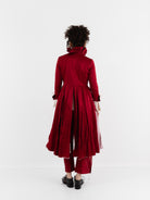 Elena Dawson 9X Monet Coat, Scarlet - ELENA DAWSON at Worthwhile
