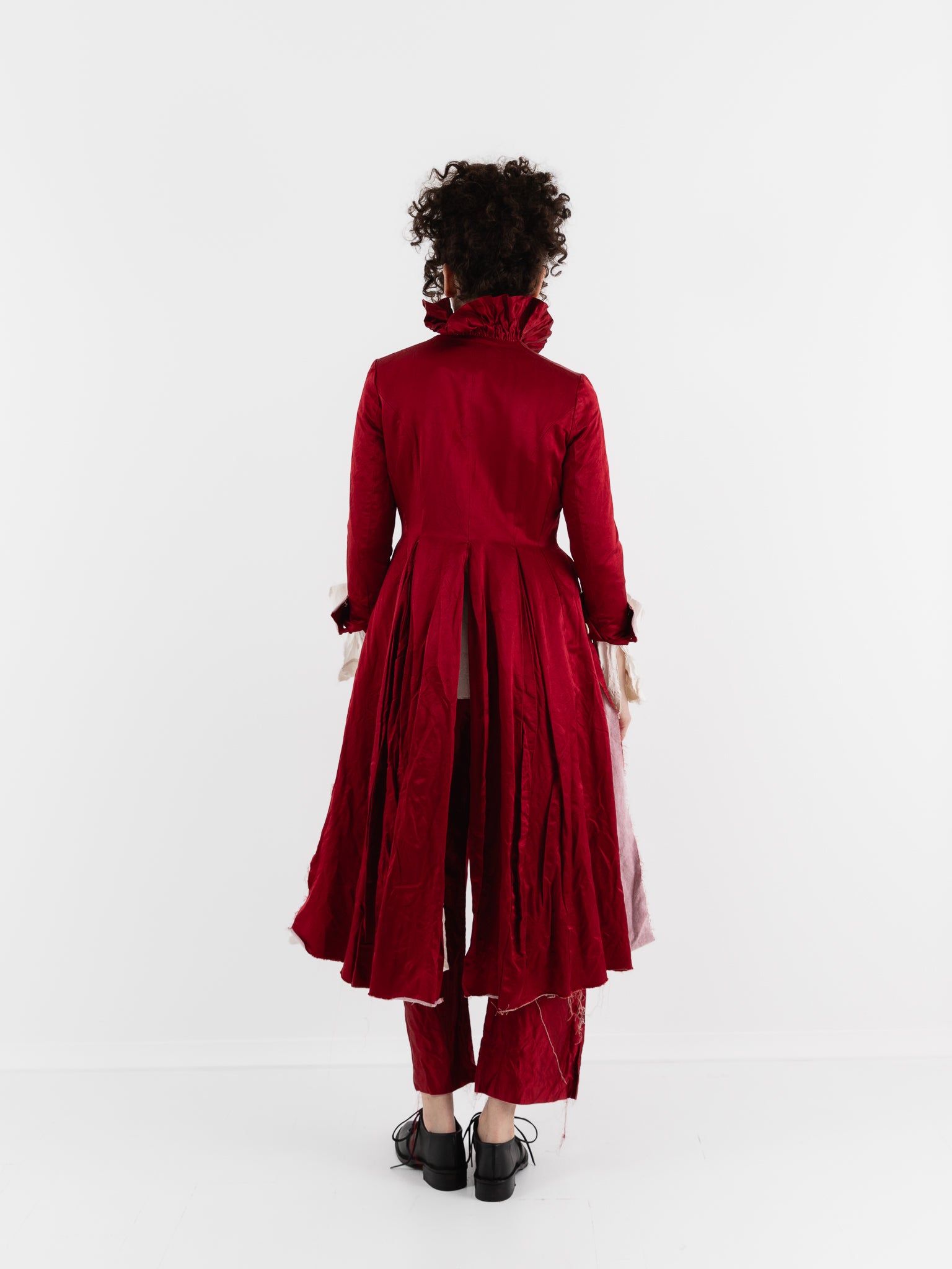 Elena Dawson 9X Monet Coat, Scarlet - ELENA DAWSON at Worthwhile