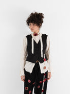 Elena Dawson 3X Waistcoat, Black - ELENA DAWSON at Worthwhile