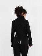 Elena Dawson 4X Hacking Jacket, Black - ELENA DAWSON at Worthwhile