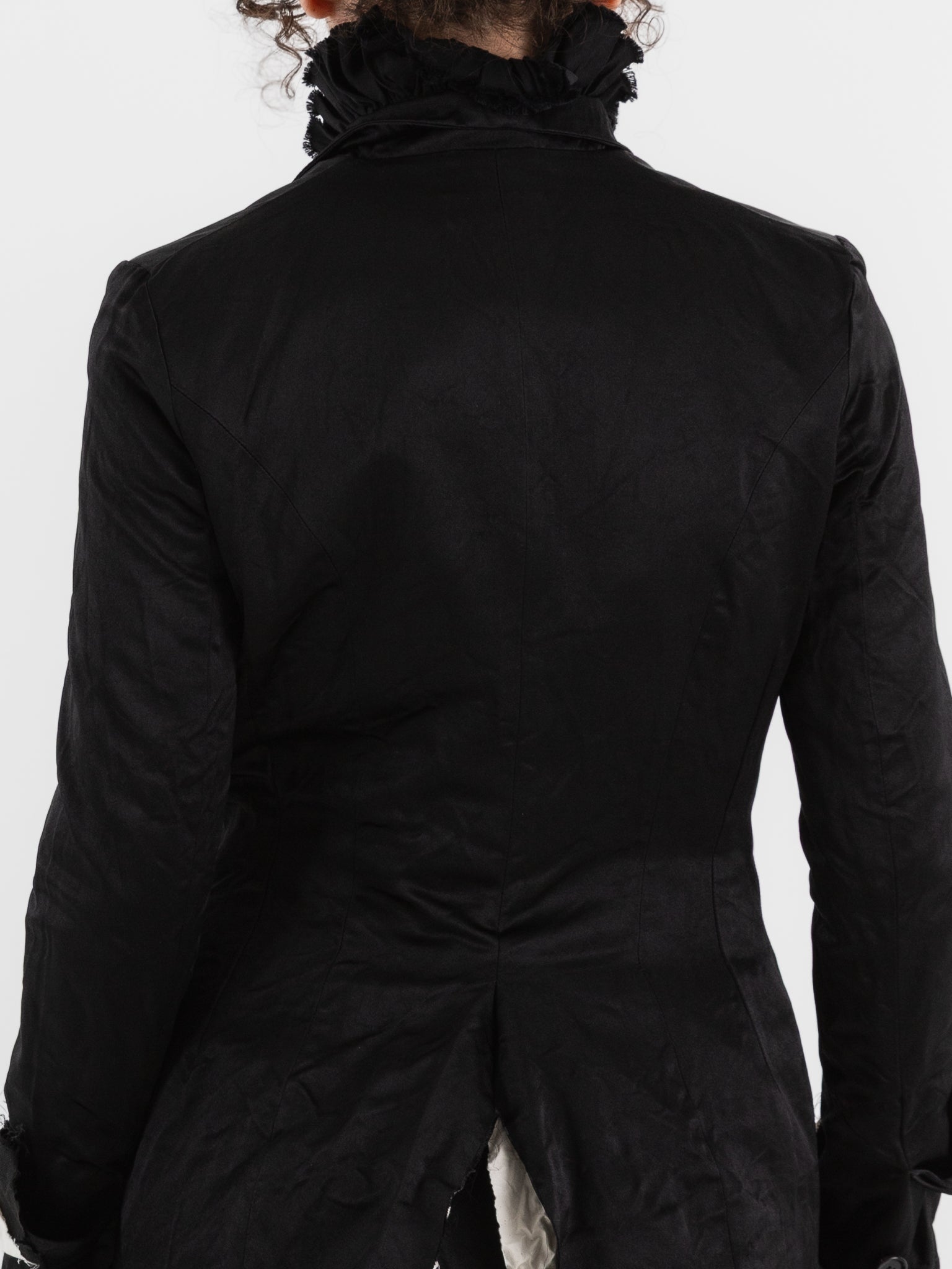 Elena Dawson 4X Hacking Jacket, Black - ELENA DAWSON at Worthwhile