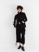 Elena Dawson 4X Hacking Jacket, Black - ELENA DAWSON at Worthwhile