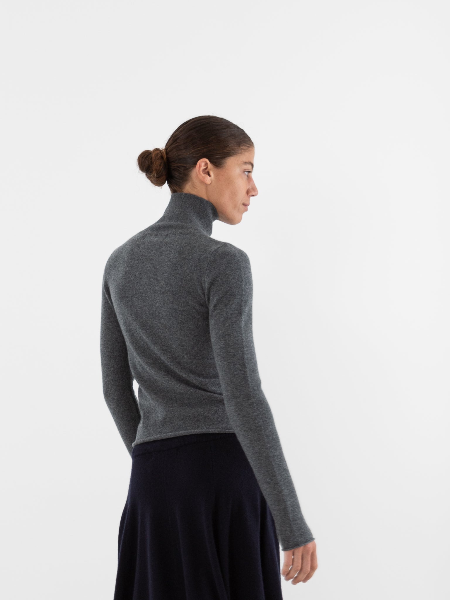 Extreme Cashmere n°380 Audrey Sweater in Felt - EXTREME CASHMERE at Worthwhile - shop SWEATER
