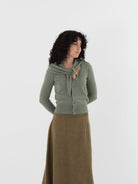 Extreme Cashmere n°35 Bandana in Hemlock - EXTREME CASHMERE at Worthwhile - shop SCARF