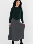 Extreme Cashmere n°388 Ease Skirt in Felt - EXTREME CASHMERE at Worthwhile - shop SKIRT