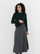 Extreme Cashmere n°388 Ease Skirt in Felt - EXTREME CASHMERE at Worthwhile - shop SKIRT
