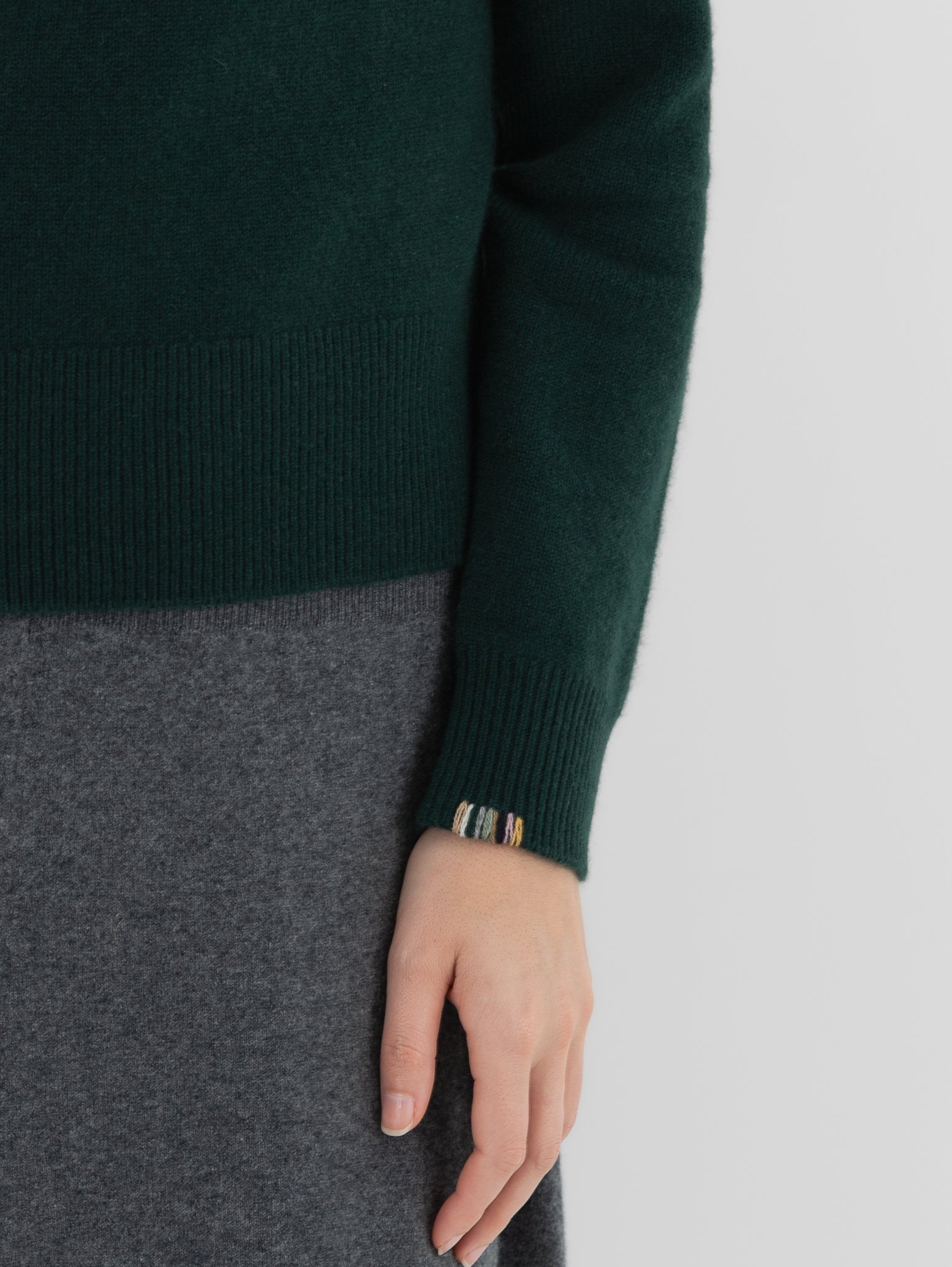 Extreme Cashmere n°430 Jeanne Sweater in Forest - EXTREME CASHMERE at Worthwhile - shop SWEATER