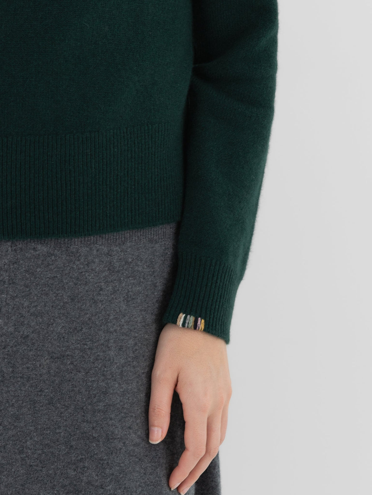 Extreme Cashmere n°430 Jeanne Sweater in Forest - EXTREME CASHMERE at Worthwhile - shop SWEATER