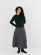 Extreme Cashmere n°430 Jeanne Sweater in Forest - EXTREME CASHMERE at Worthwhile - shop SWEATER