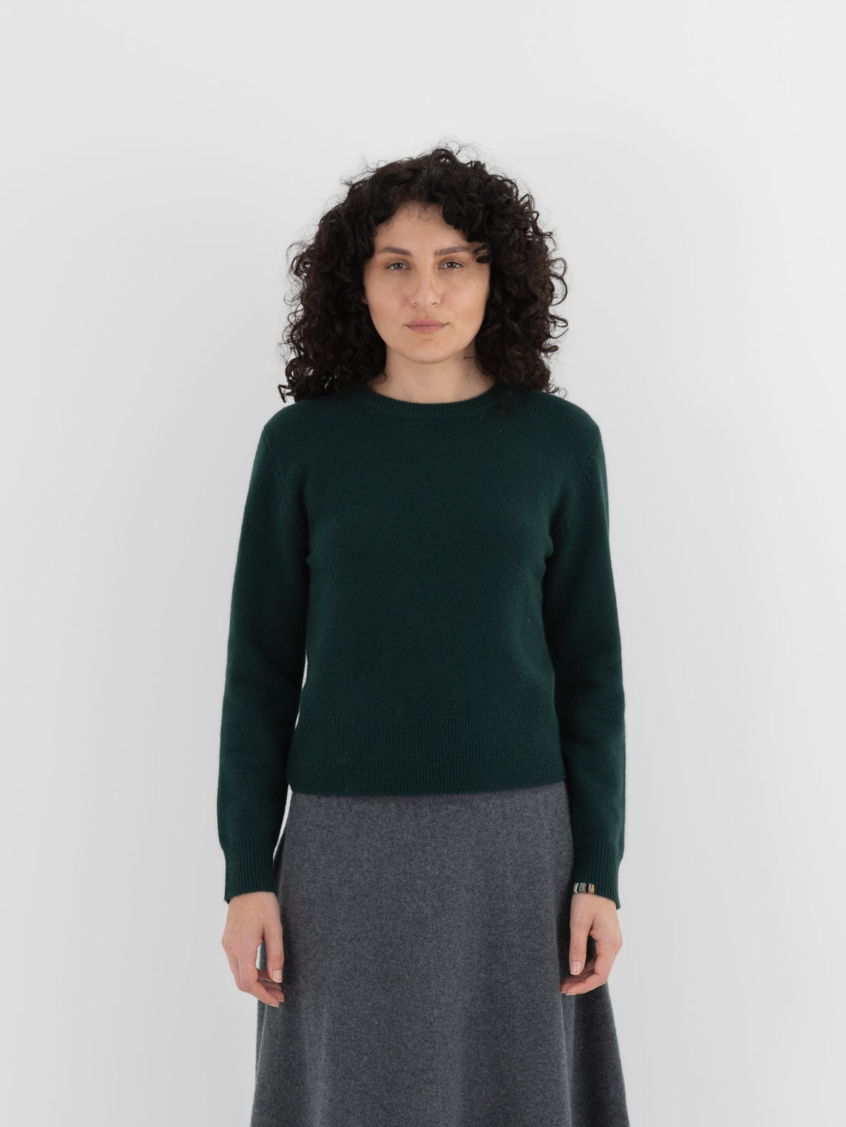 Extreme Cashmere n°430 Jeanne Sweater in Forest - EXTREME CASHMERE at Worthwhile - shop SWEATER
