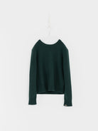 Extreme Cashmere n°430 Jeanne Sweater in Forest - EXTREME CASHMERE at Worthwhile - shop SWEATER