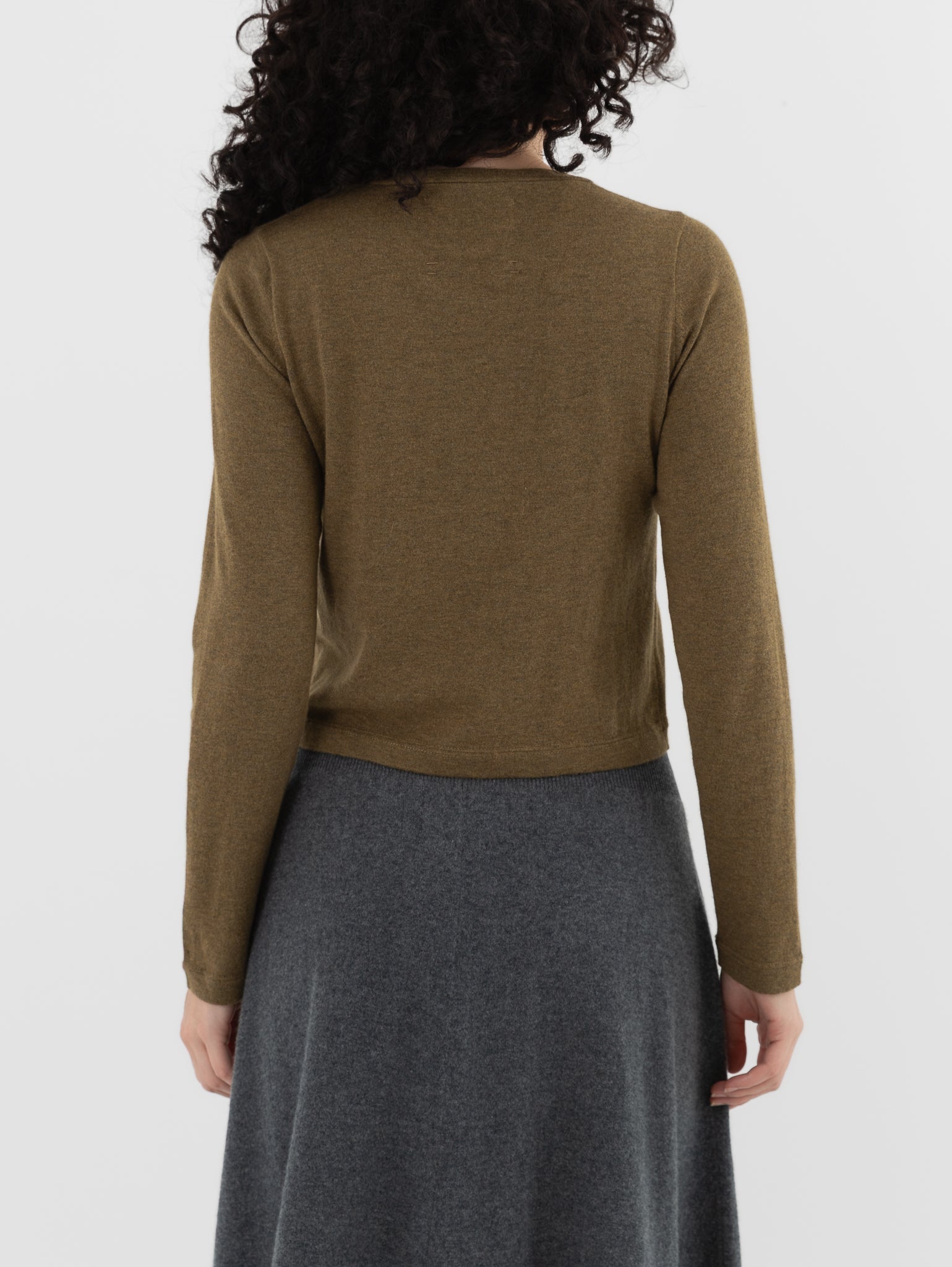 Extreme Cashmere n°451 Lisa Top in Hunter - EXTREME CASHMERE at Worthwhile - shop TOP
