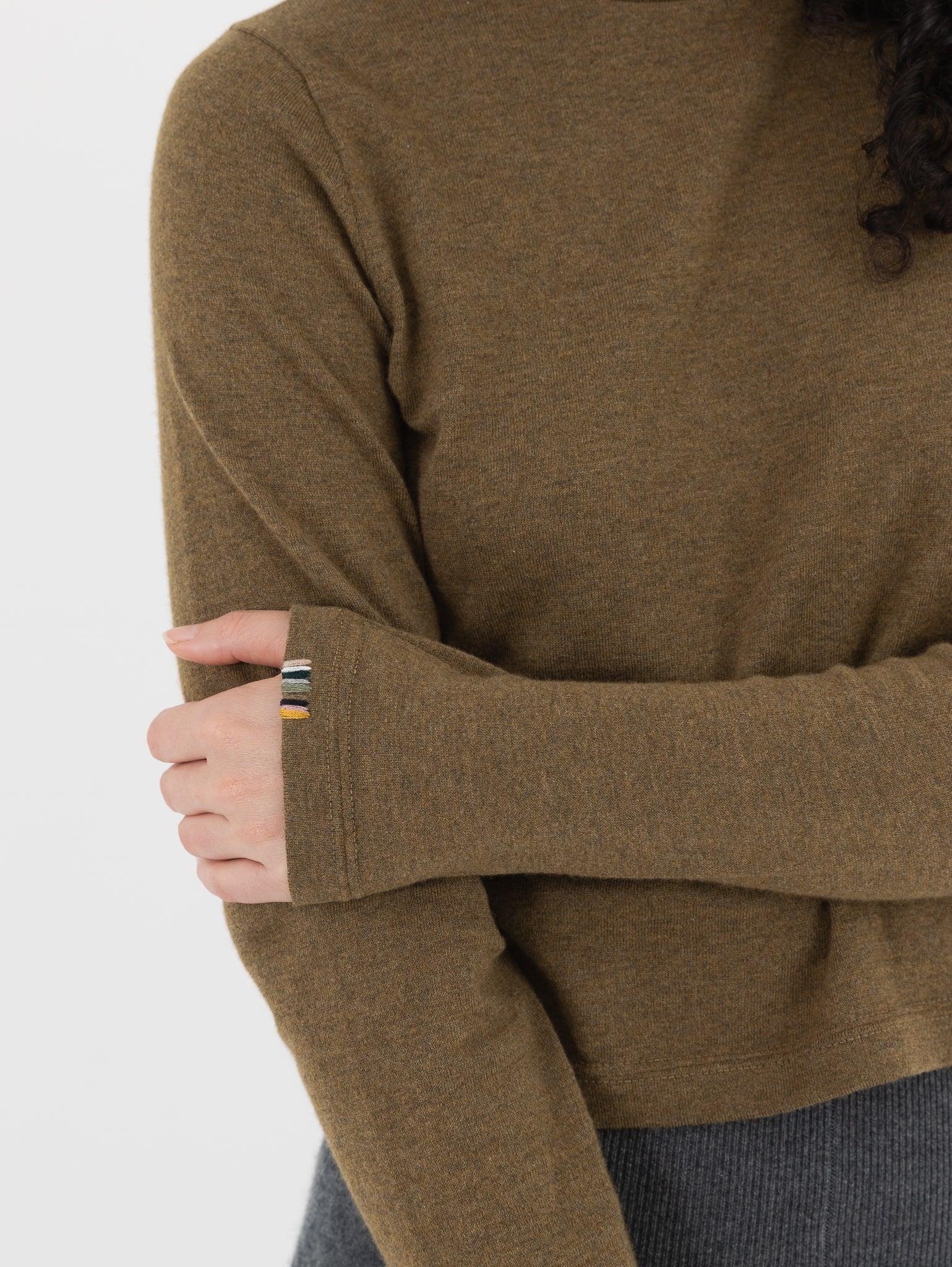 Extreme Cashmere n°451 Lisa Top in Hunter - EXTREME CASHMERE at Worthwhile - shop TOP