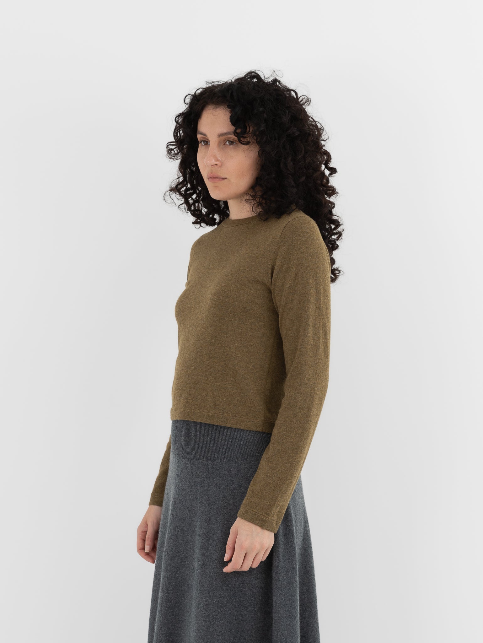 Extreme Cashmere n°451 Lisa Top in Hunter - EXTREME CASHMERE at Worthwhile - shop TOP