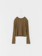 Extreme Cashmere n°451 Lisa Top in Hunter - EXTREME CASHMERE at Worthwhile - shop TOP