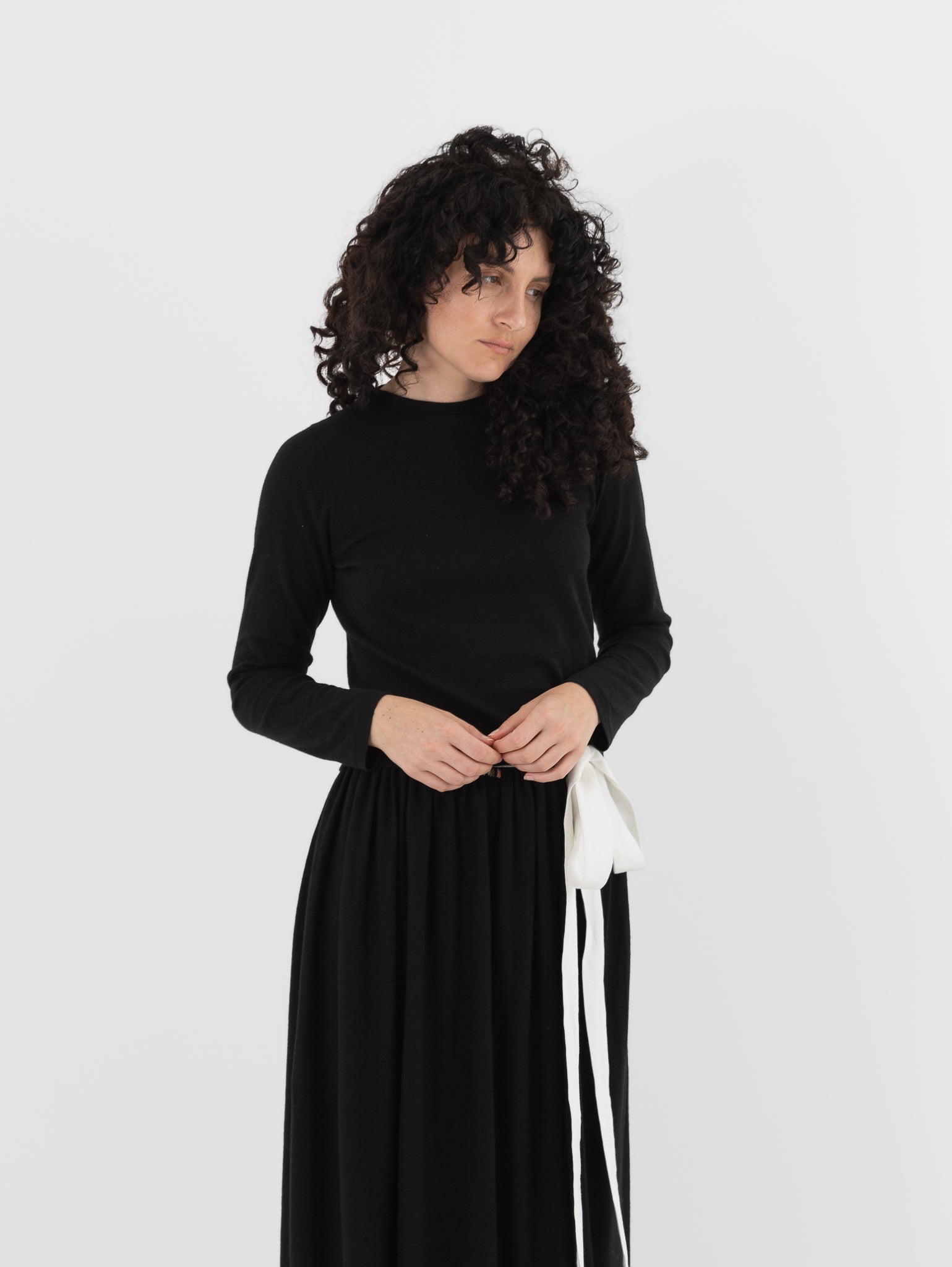 Extreme Cashmere n°451 Lisa Top in Raven - EXTREME CASHMERE at Worthwhile - shop TOP