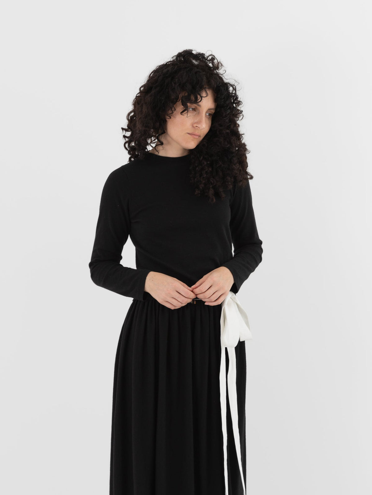 Extreme Cashmere n°451 Lisa Top in Raven - EXTREME CASHMERE at Worthwhile - shop TOP