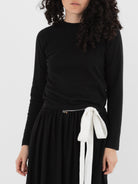 Extreme Cashmere n°451 Lisa Top in Raven - EXTREME CASHMERE at Worthwhile - shop TOP