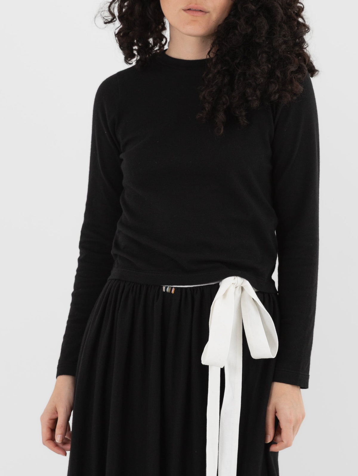 Extreme Cashmere n°451 Lisa Top in Raven - EXTREME CASHMERE at Worthwhile - shop TOP