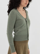 Extreme Cashmere n°511 Dorothea Cardigan in Hemlock - EXTREME CASHMERE at Worthwhile - shop CARDIGAN