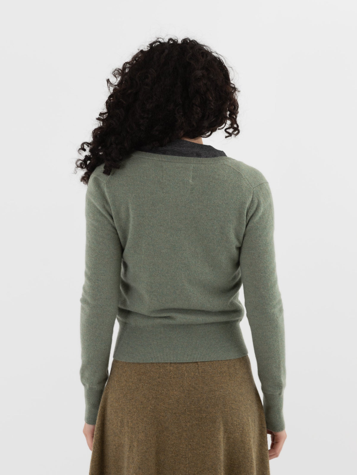 Extreme Cashmere n°511 Dorothea Cardigan in Hemlock - EXTREME CASHMERE at Worthwhile - shop CARDIGAN
