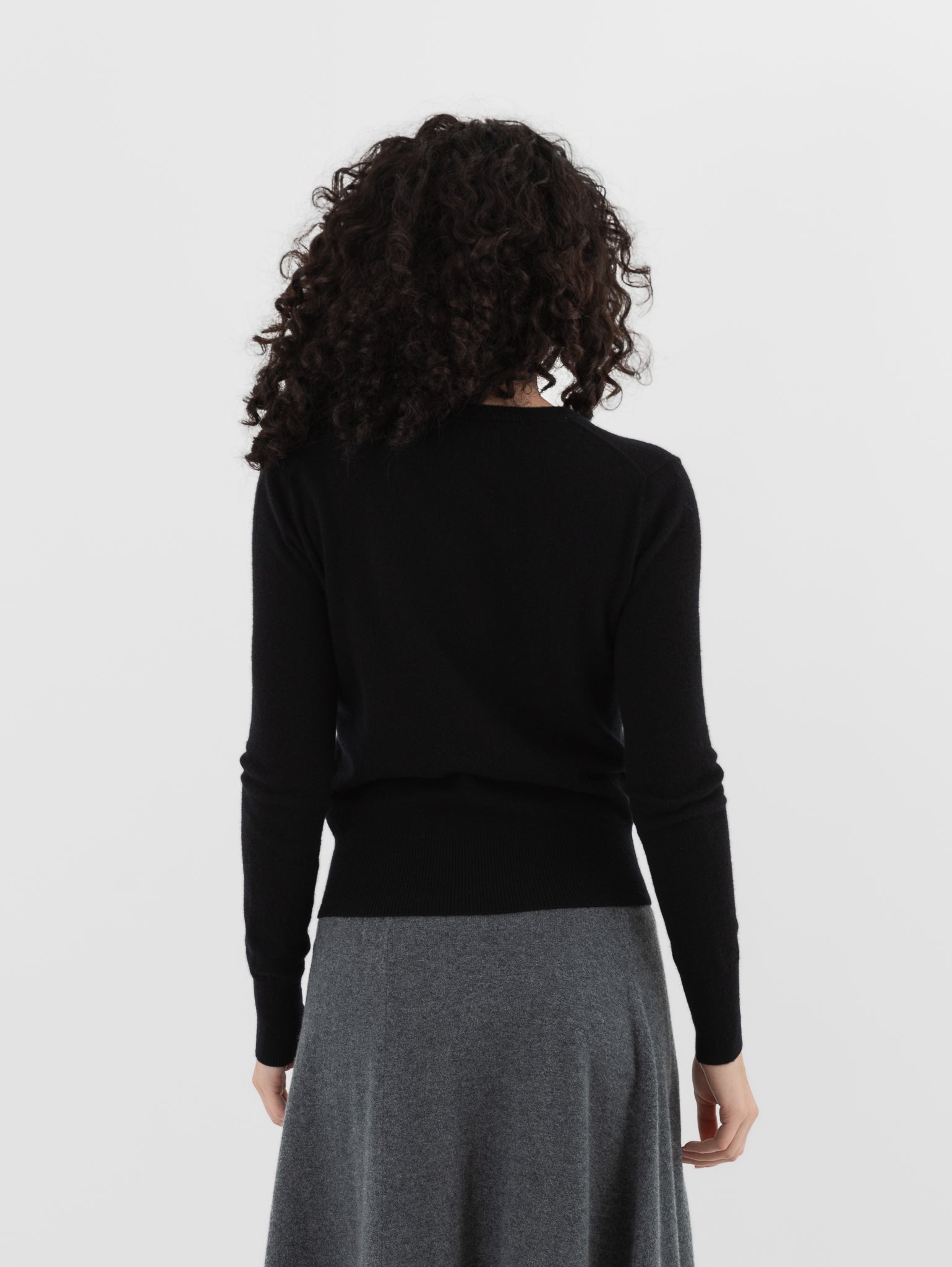 Extreme Cashmere n°511 Dorothea Cardigan in Raven - EXTREME CASHMERE at Worthwhile - shop CARDIGAN