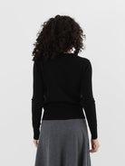 Extreme Cashmere n°511 Dorothea Cardigan in Raven - EXTREME CASHMERE at Worthwhile - shop CARDIGAN