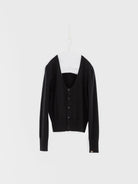 Extreme Cashmere n°511 Dorothea Cardigan in Raven - EXTREME CASHMERE at Worthwhile - shop CARDIGAN